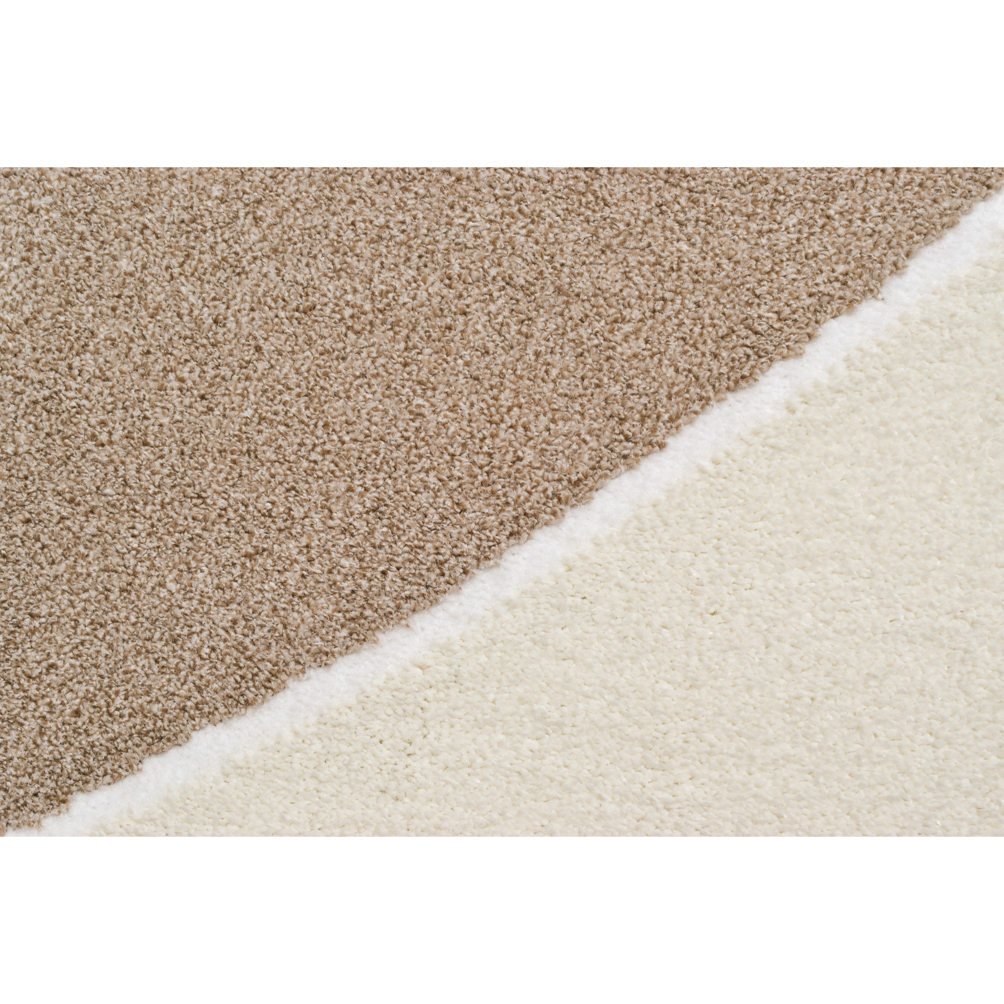 MEMPHIS - Tapis géométrique en polypropylène beige