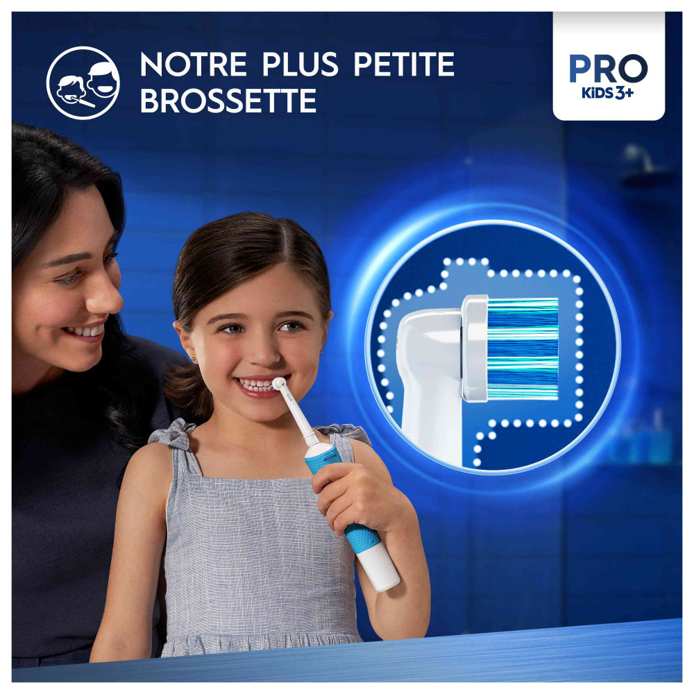 Oral-B Pro Kids Brossettes Spiderman, 3 Unités