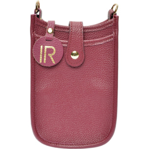 Borsa a spalla Isabella Rhea Bordeaux