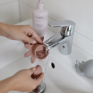 Mushie Pack 4 Pzas. Vida Marina Baño Solid