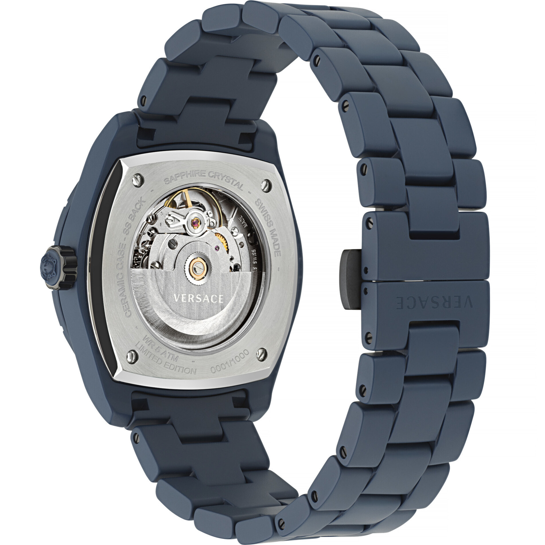Versace Orologio Analogico Al Quarzo Dv One Gent Cer.(Wc-7K)