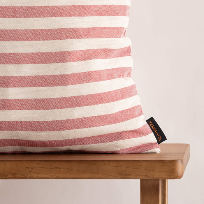 Housse de coussin jacquard 50x50 cm Jávea Grande Burdeox