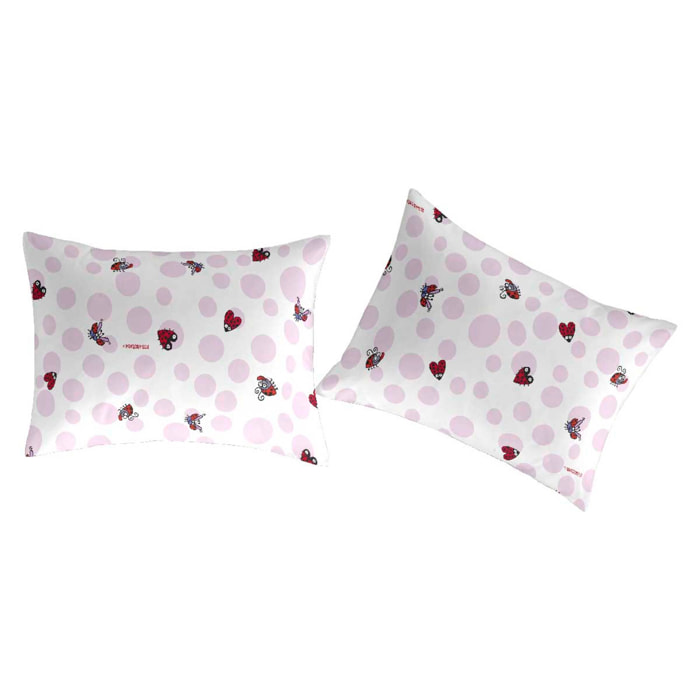 2 Fundas de almohada 50x75 cm KUKUMARYS - 100% algodón -