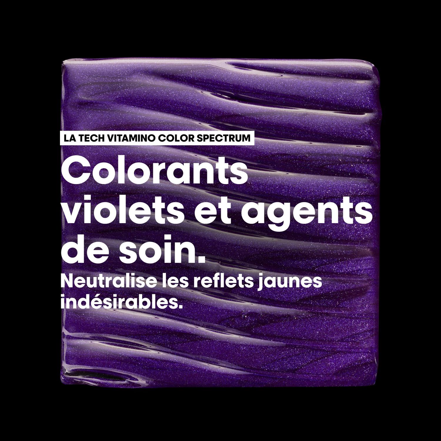Série Expert Vitamino Color Spectrum - Shampoing Neutralisant Violet 300 ml
