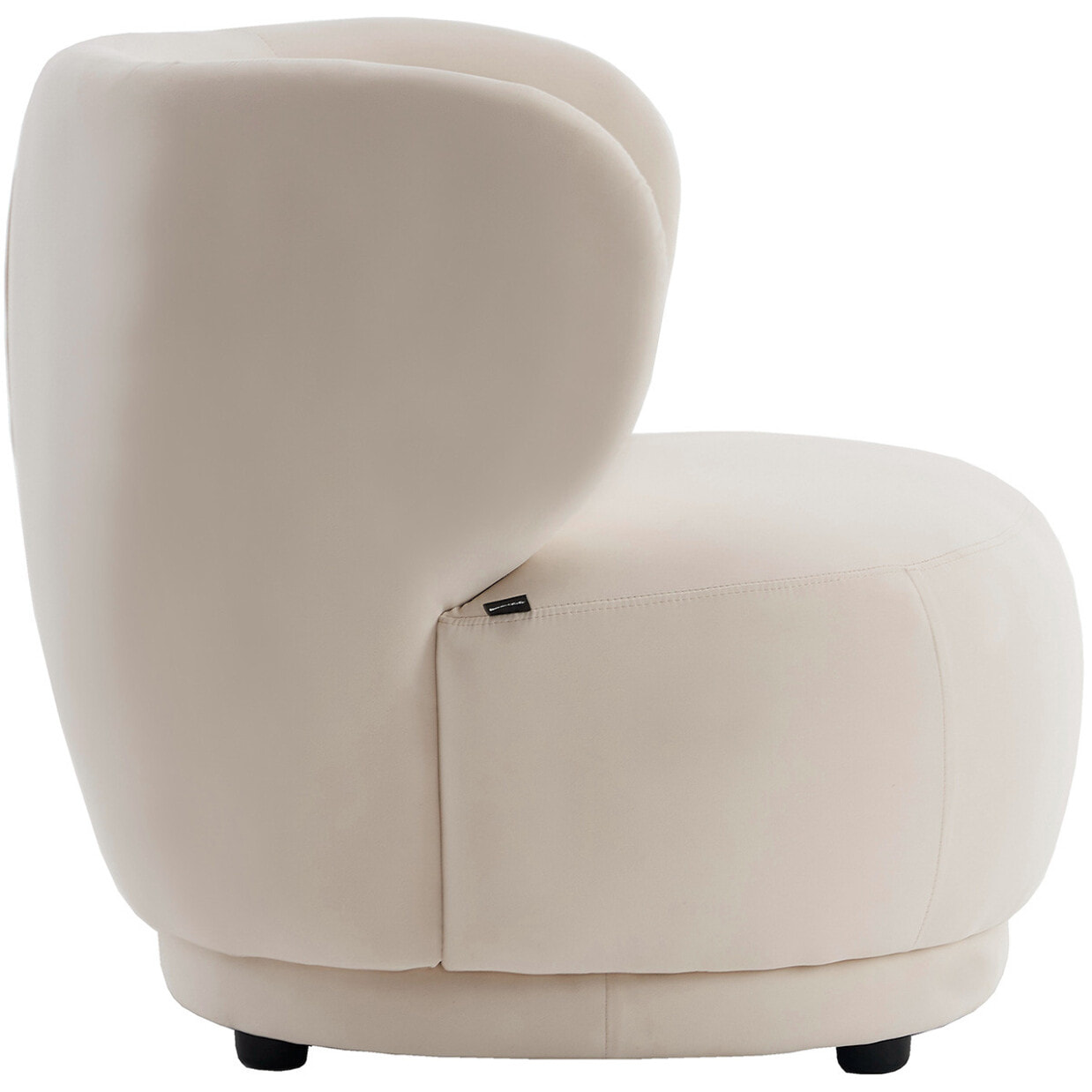 Fauteuil en velours - ESTER