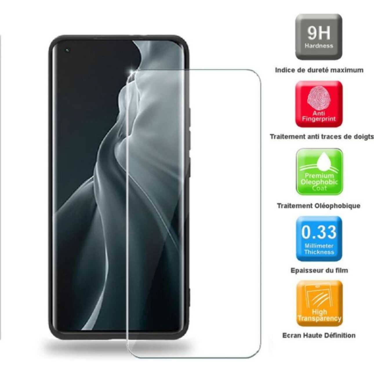 Coque IBROZ Xiaomi Mi 11 Coque noir