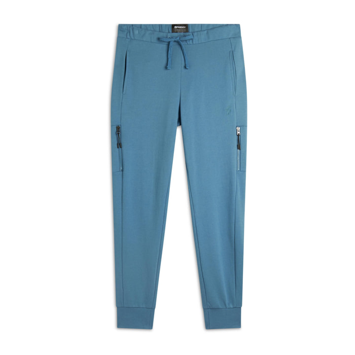 Pantaloni joggers da uomo con zip laterali