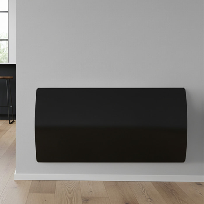 Radiateur inertie ceramique verre LCD 2000W noir