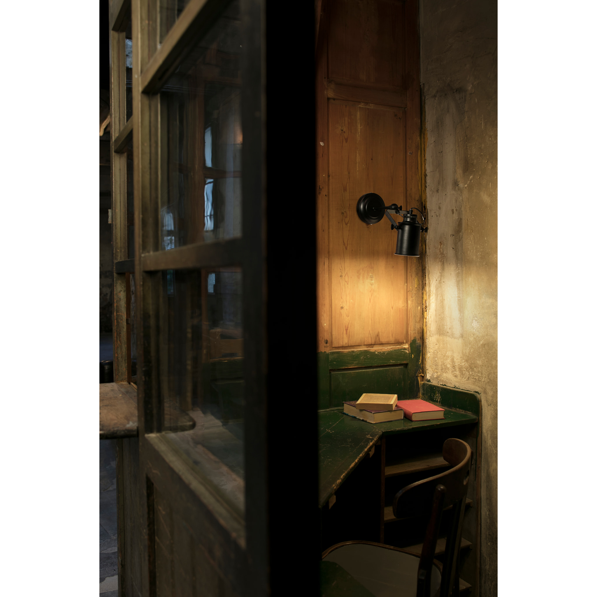 LIST Lampe applique noir