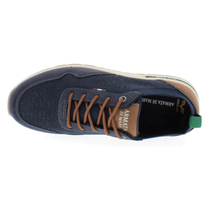 Armata di Mare Scarpe Uomo Sneakers Casual Stringate con Soletta Rimovibile in Memory Foam AMU S25L700 Navy
