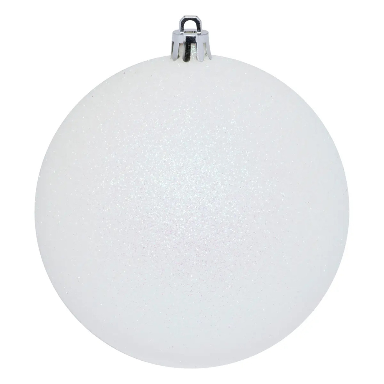 Lot de 4 boules D.10cm polystyrène recyclé blanc