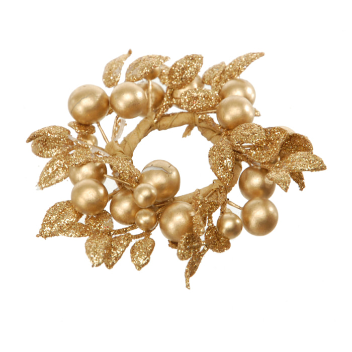 Girocandelacon bacche - Pezzi 12 - ORO - Bianchi Dino SpA