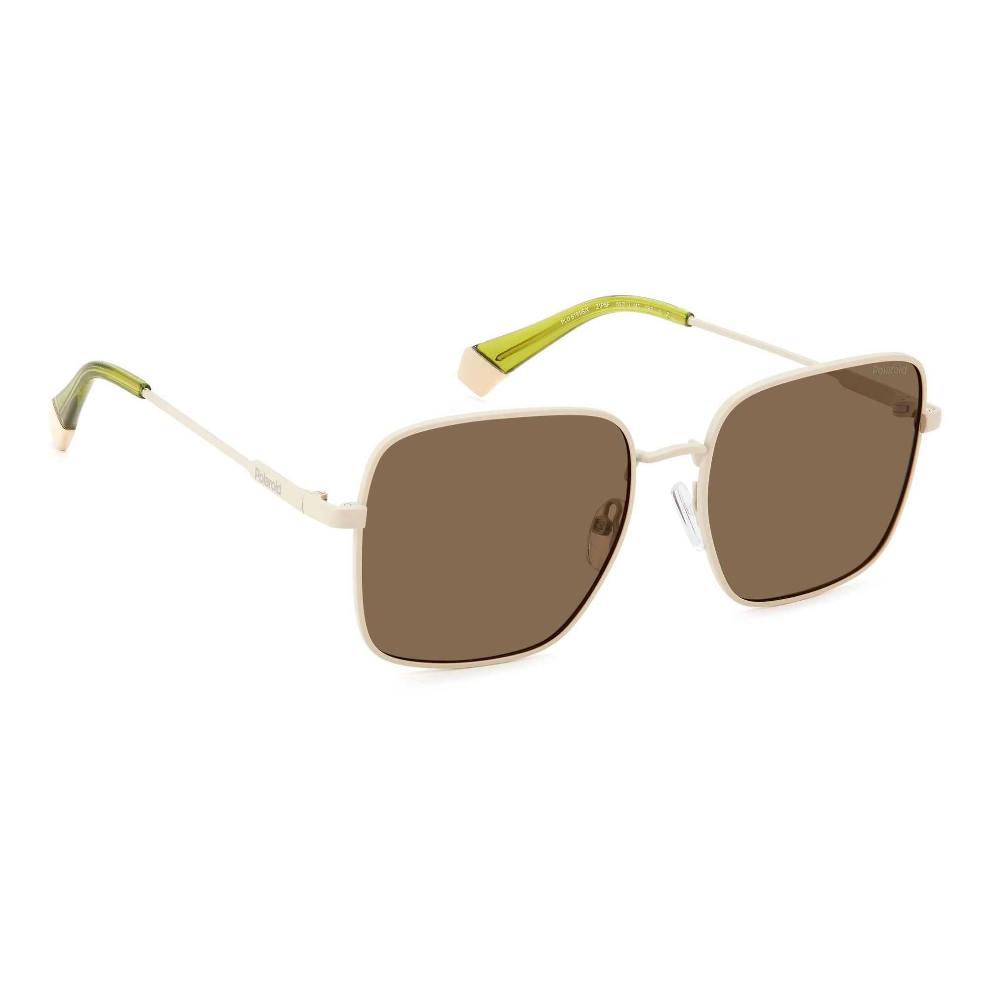 Polaroid - lunettes de soleil - blanc cassé - Couleur des verres : bronze - UV : cat. 4