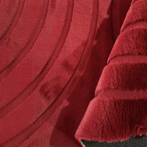 ALASKA - Tapis doux à motif arc rouge