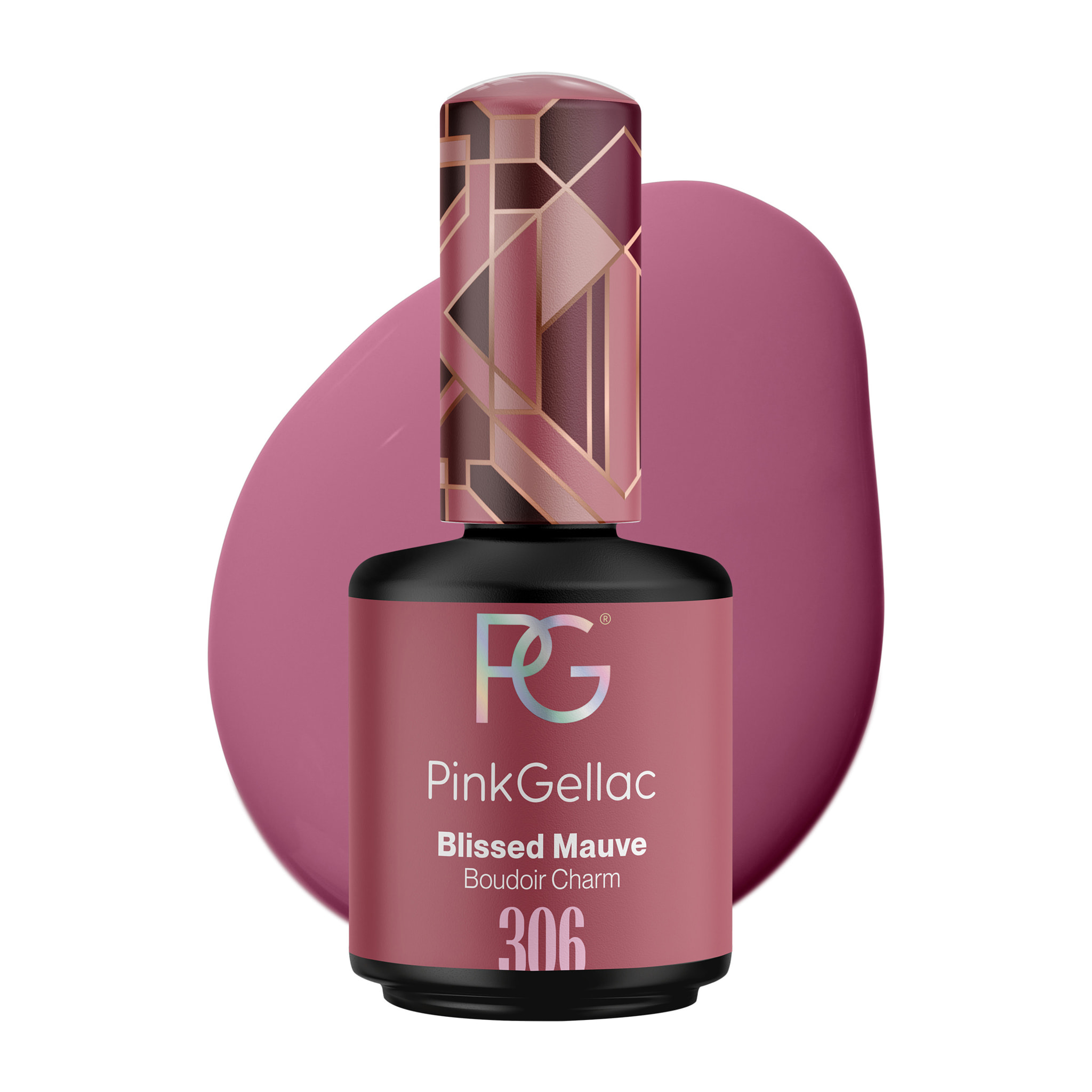 Vernis semi-permanent - 306 Blissed Mauve - 15 ml
