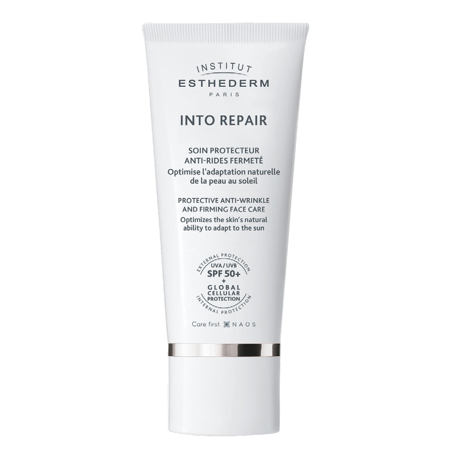 Into Repair SPF50+ - Soin Protecteur Anti-Rides Fermeté Peau Intolérante 50ml
