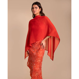 Echarpe de mujer elegante.
