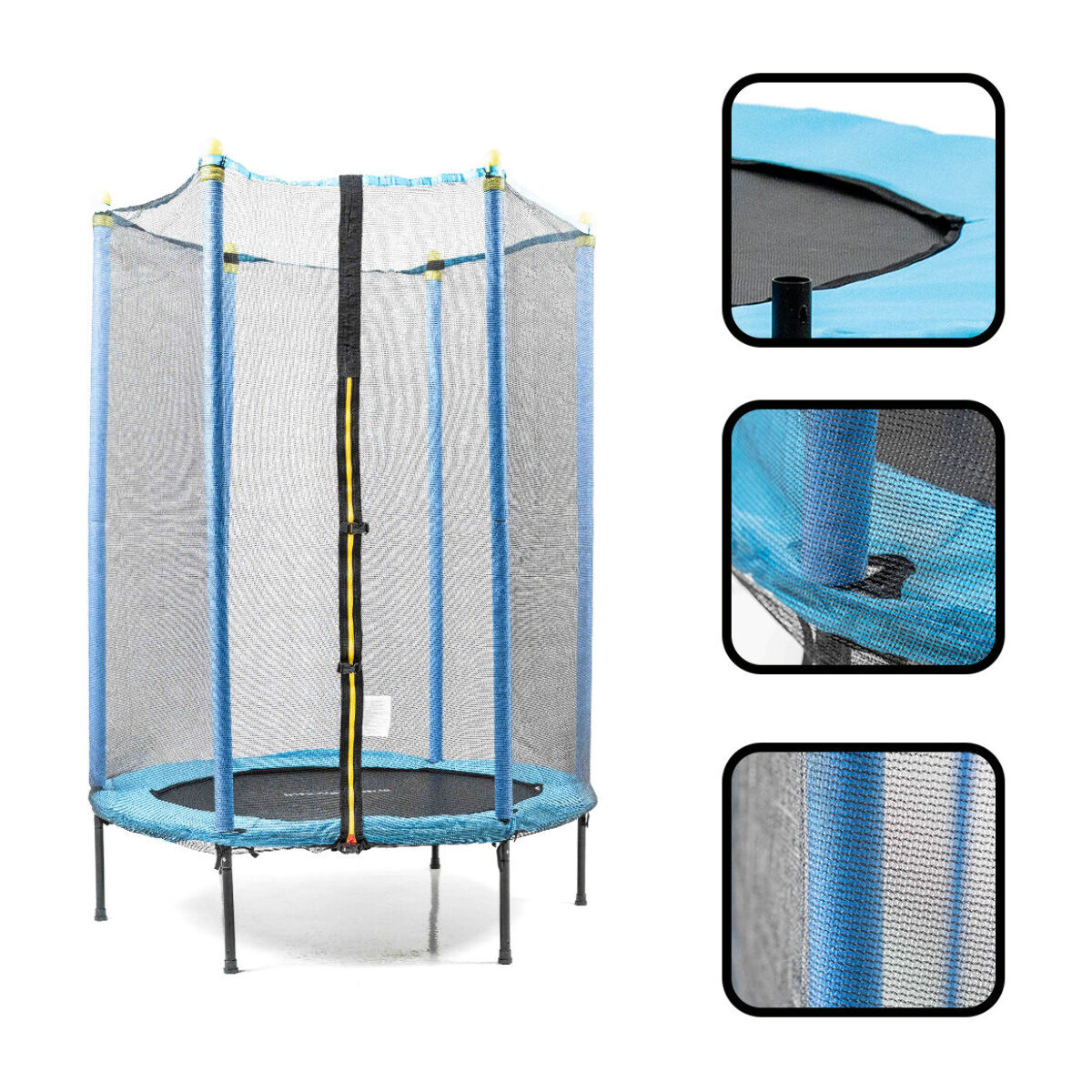 Cama Elástica Infantil con Red de Seguridad Zuply InnovaGoods