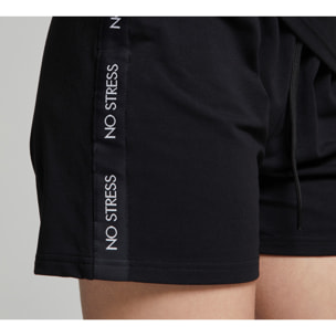 Short donna no stress cotone