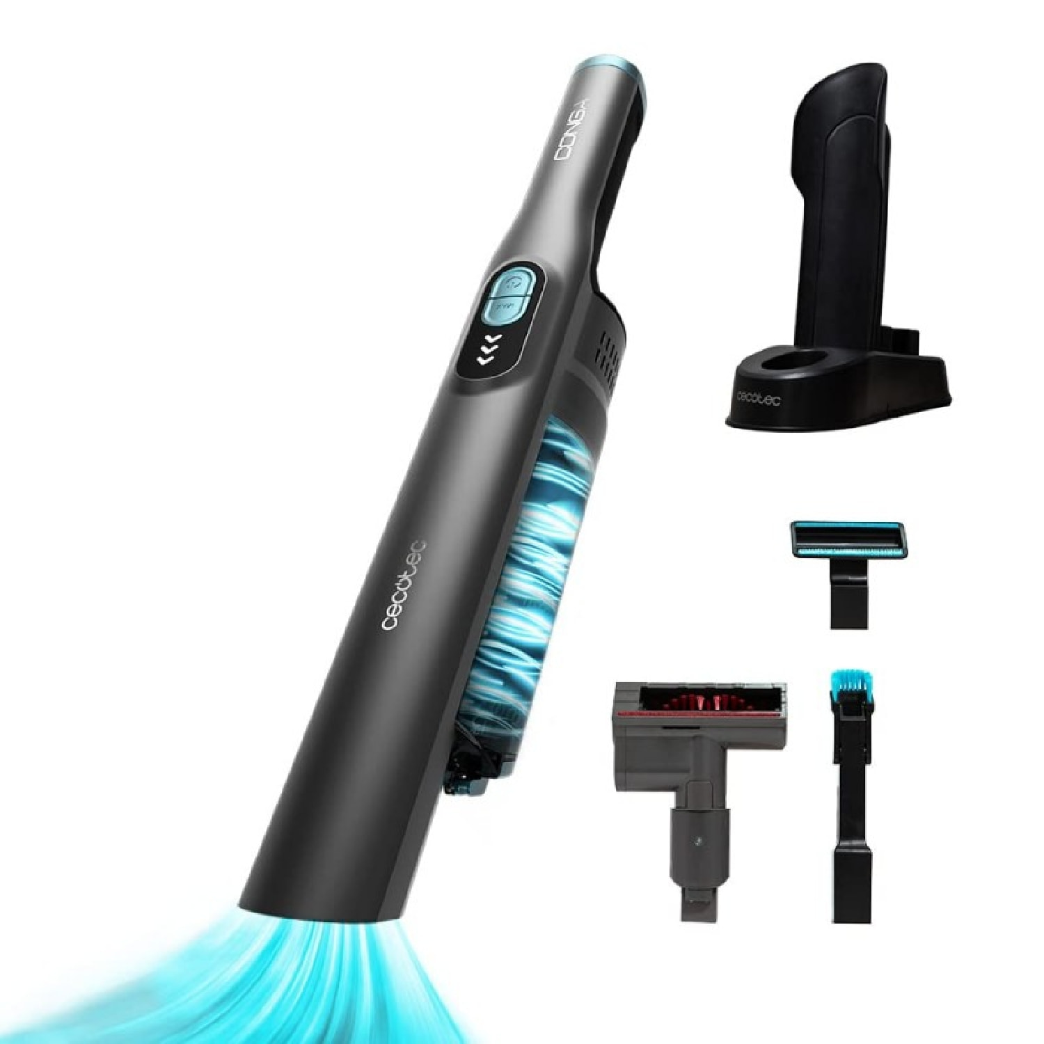 Cecotec Aspirador de mano BLDC Conga Rockstar Micro+ Turbo