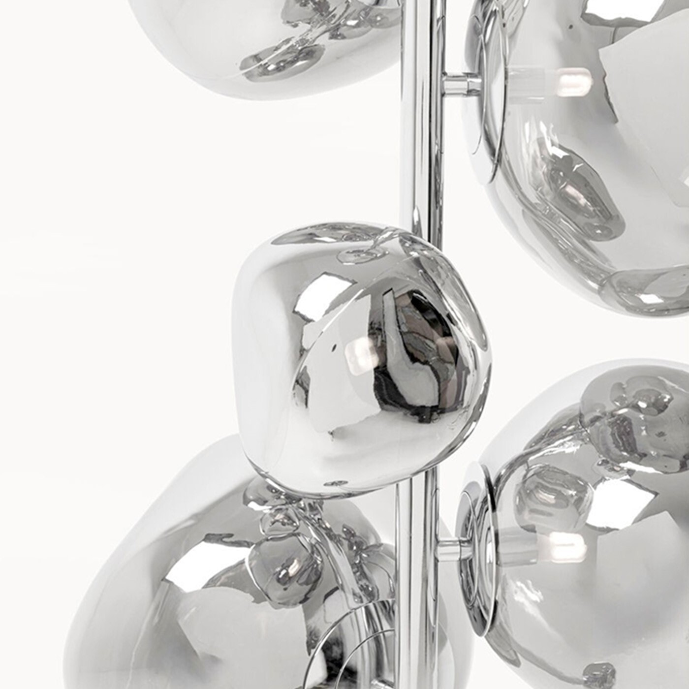 Lampadaire Burbuja 168cm chromé Kare Design