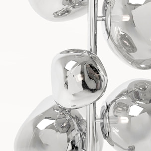 Lampadaire Burbuja 168cm chromé Kare Design