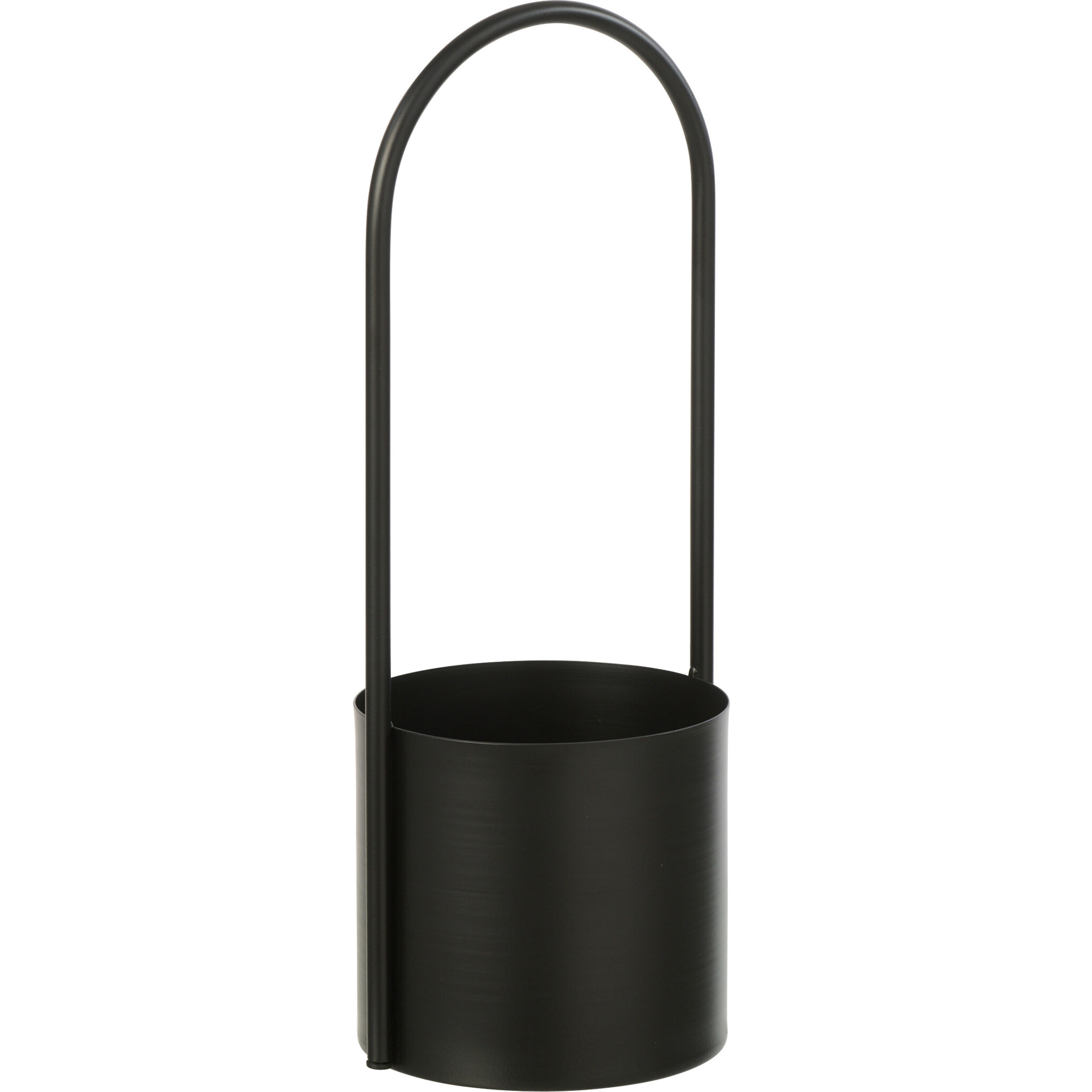 J-Line Cache-pot - métal - noir - large