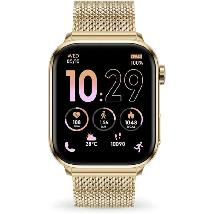 Montre connectée ICEWATCH Ice Smart 3.0 Or Bracelet Milanais 1.78