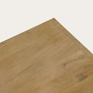 Zilara -bois massif de manguier-couleur natural 180 x 60 x 40 cm