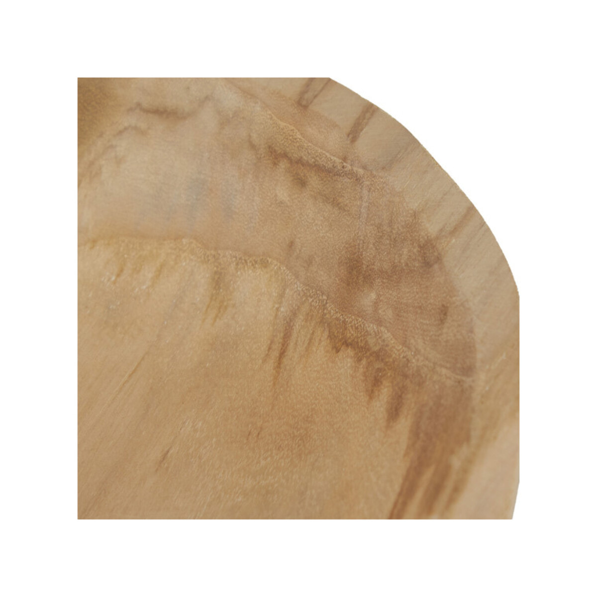 Bol 25 cm en teck style tropical - SANTIAGO