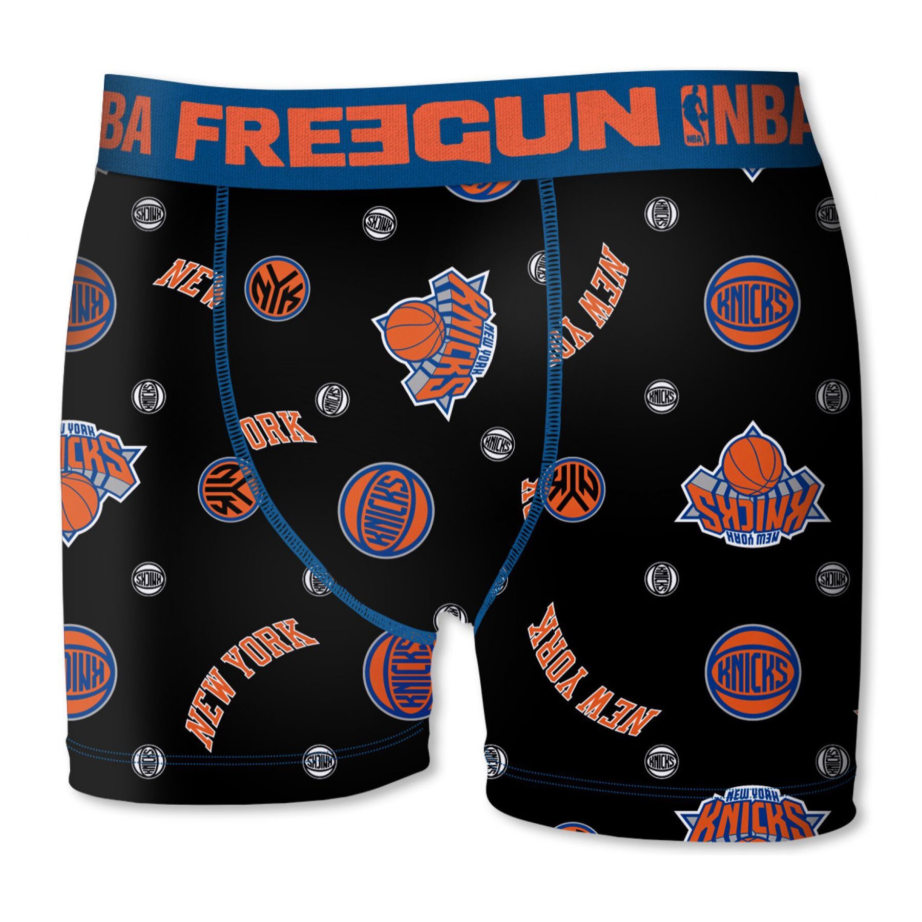 calzoncillo boxer freegun color negro para niño ananas fg