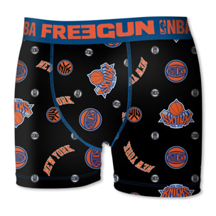 calzoncillo boxer freegun color negro para niño ananas fg