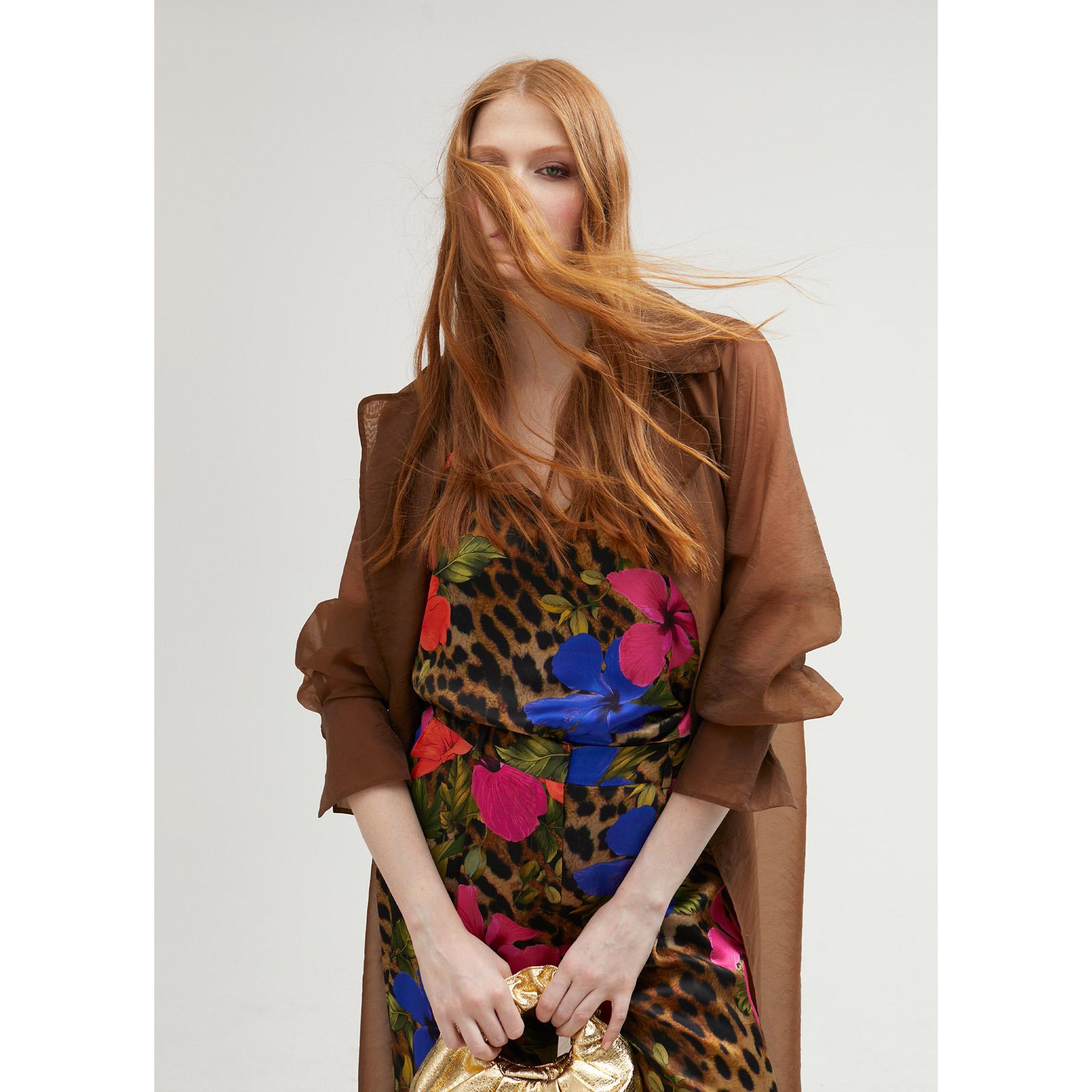 Top stile lingerie con spalline