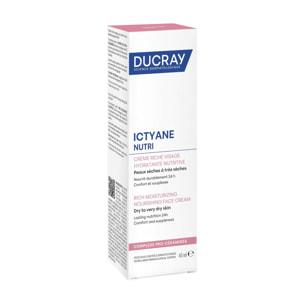 Ictyane Nutri - Crème Riche Visage Hydratante Nutritive 40 ml