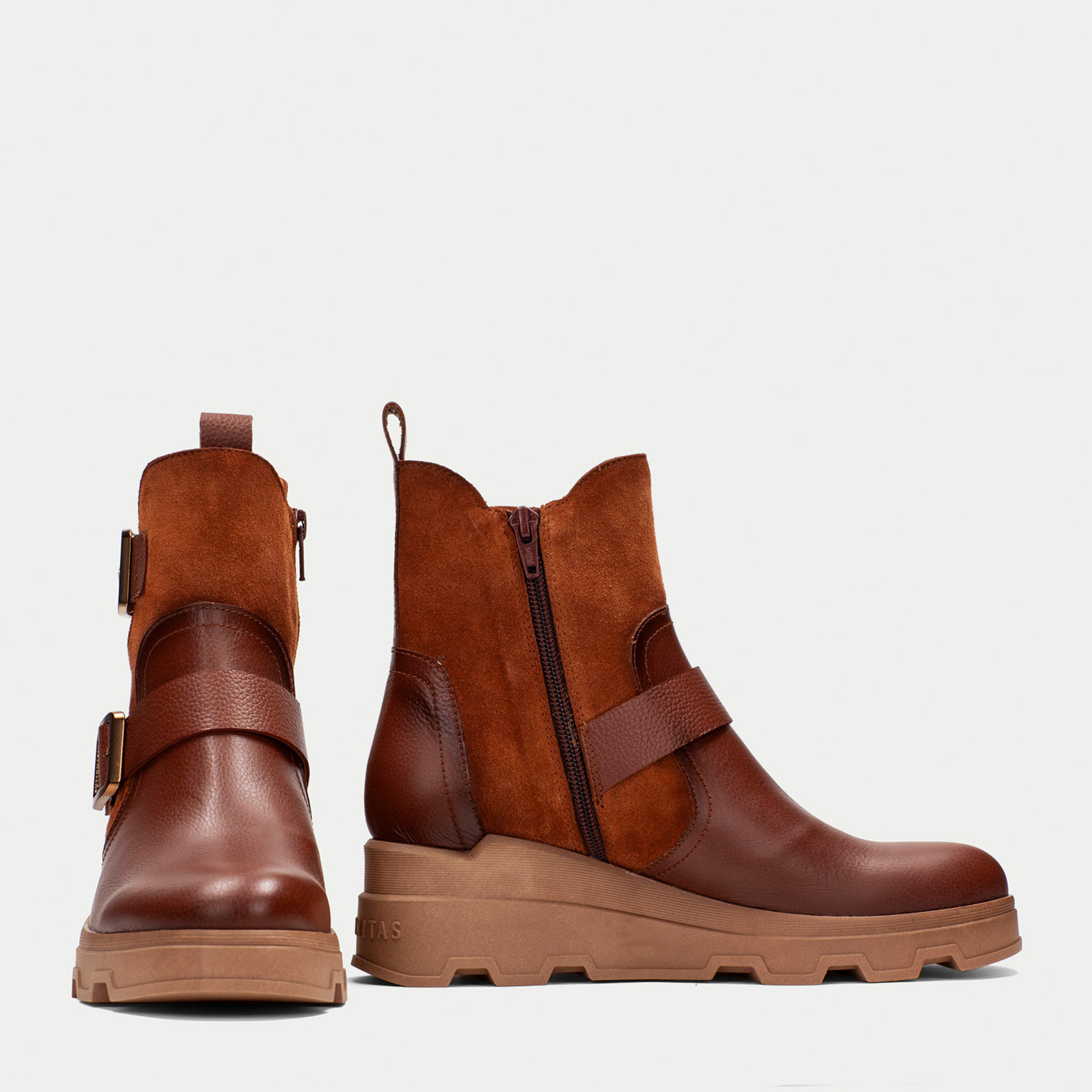 Botin Florencia Cuero 5 cm