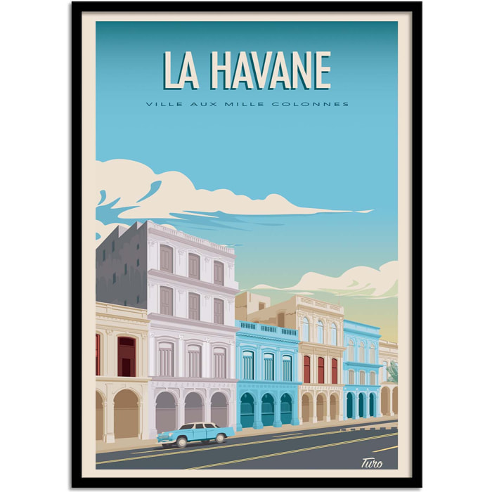 Affiche - La Havane - Turo