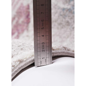 Petit tapis enfant motif trait de crayon pastel