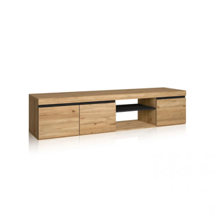 Mueble TV Ebos 160 Roble Nude - Ceniza