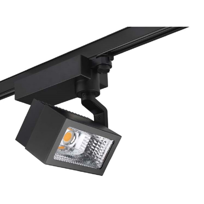 LEDS·C4 Proyector action wall washer 38.6w blanco neutro - 4000k cri 80 on-off negro 281