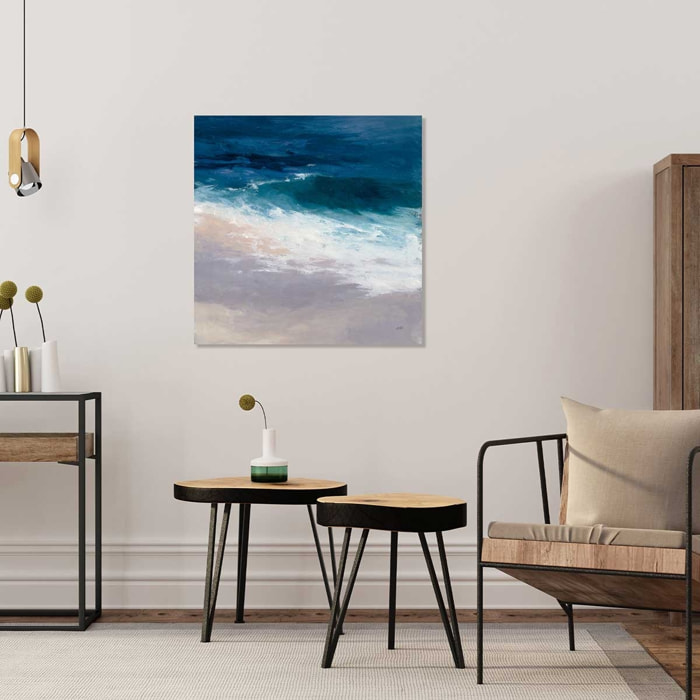 Tableau paysage abstrait Marée du soir Tableau alu Dibond