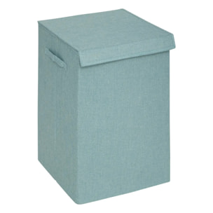 Panier à linge "Colorama" bleu arctic 74L