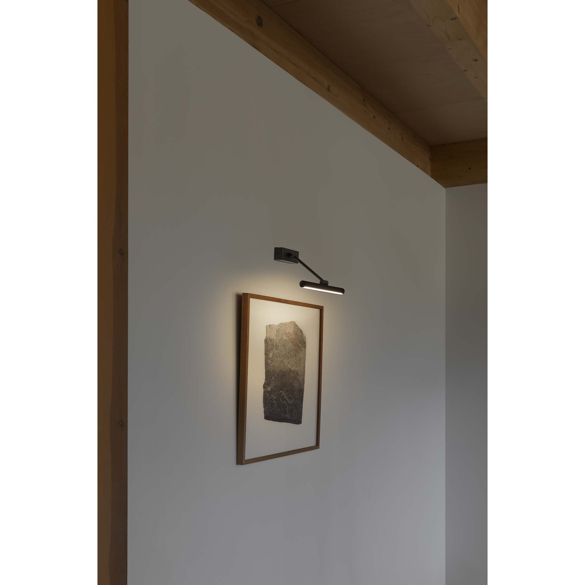 MAGRITTE 300 Lámpara iluminacuadros negro