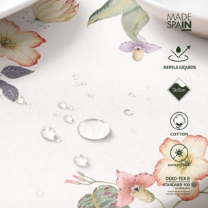 Nappe imprimée anti-tâches LIRIOS MULTICOLORE