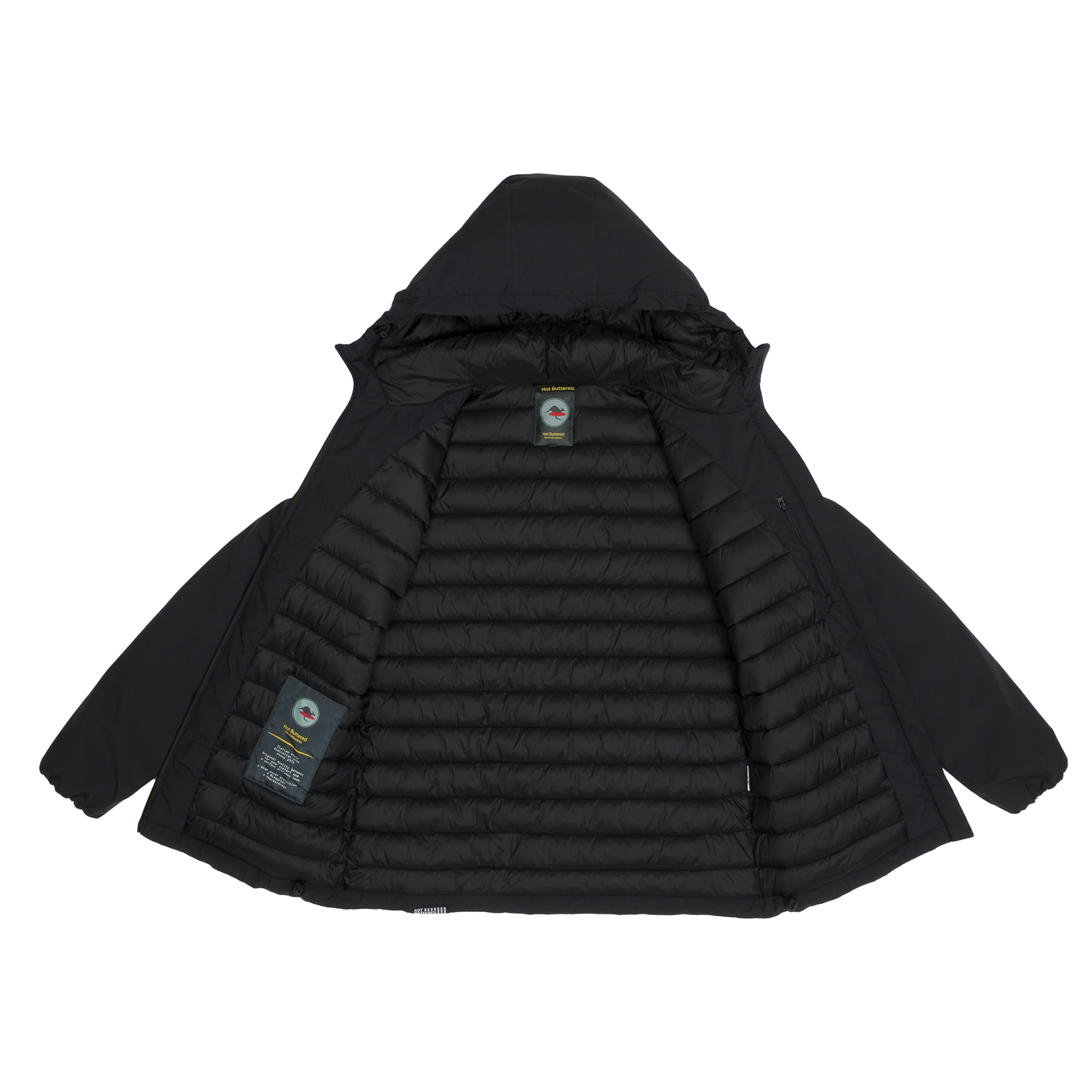 Chaqueta Hot Buttered térmica impermeable Millaa negro