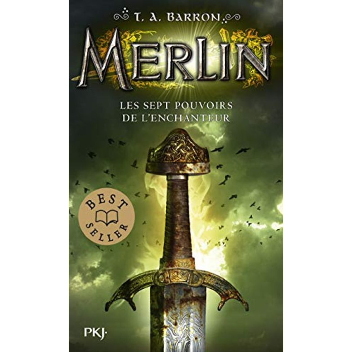Barron, T. A. | Merlin - tome 02 : Les sept pouvoirs de l'Enchanteur (2) | Livre d'occasion