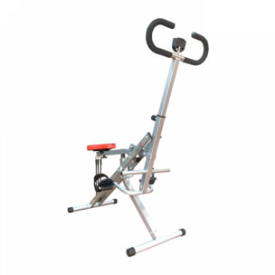 Total Fitness Crunch avec moniteur numérique silver I-Kracht KT00131-SLV