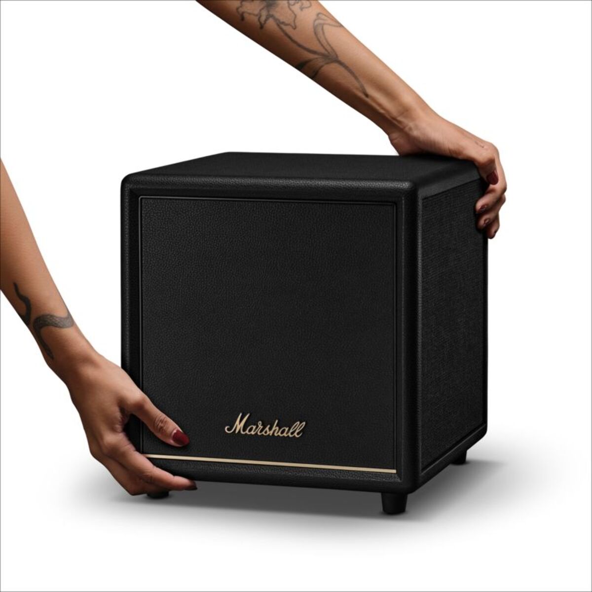 Caisson de basse MARSHALL Heston Sub 200 Noir - Compatible barre de son Marshall, connexion sans fil