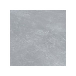 Table de repas 180 cm céramique marbré pieds évasés métal - STONE 2