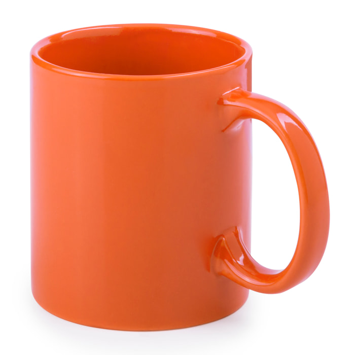 Taza cerámica 370 ml esmaltada brillo