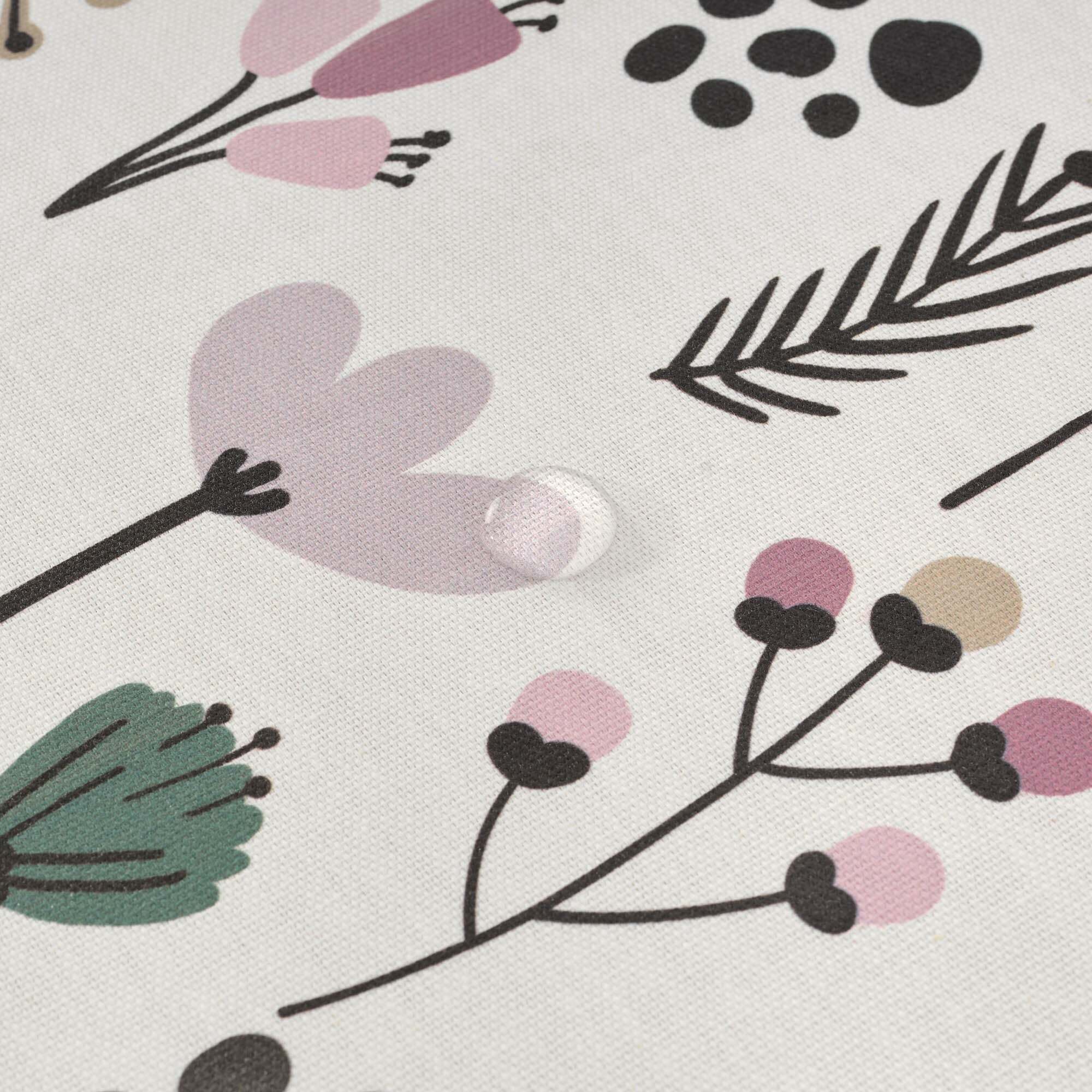 Nappe ronde en résine anti-taches Paola Malva